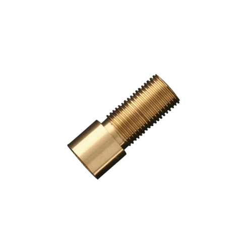 20mm Door Viewer Extension with 14mm Barrel in Polished Brass