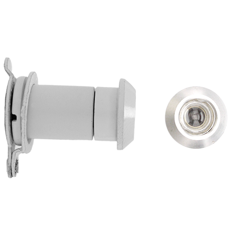 uPVC Door Viewer with 12mm barrel in 20-35mm