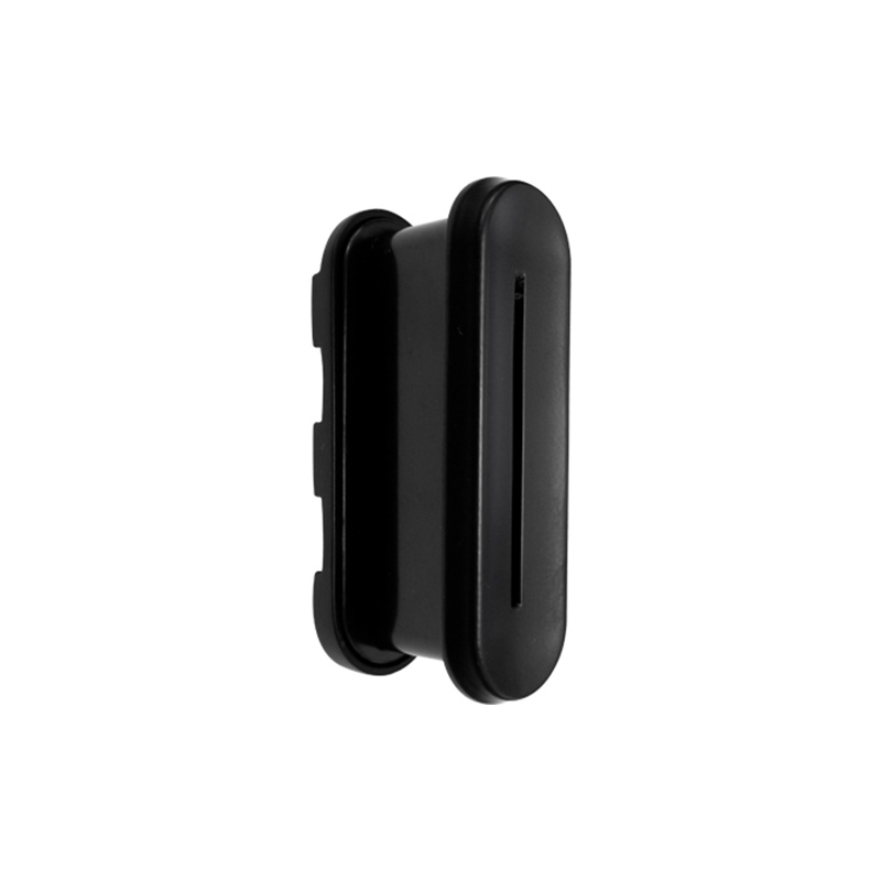 Identity Card Entry Slots (Zamak Base) in Black for 40-80mm Door Thicknesses