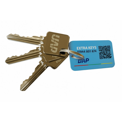 Extra Key for 1 Star Euro Cylinder (Restricted Keyway)