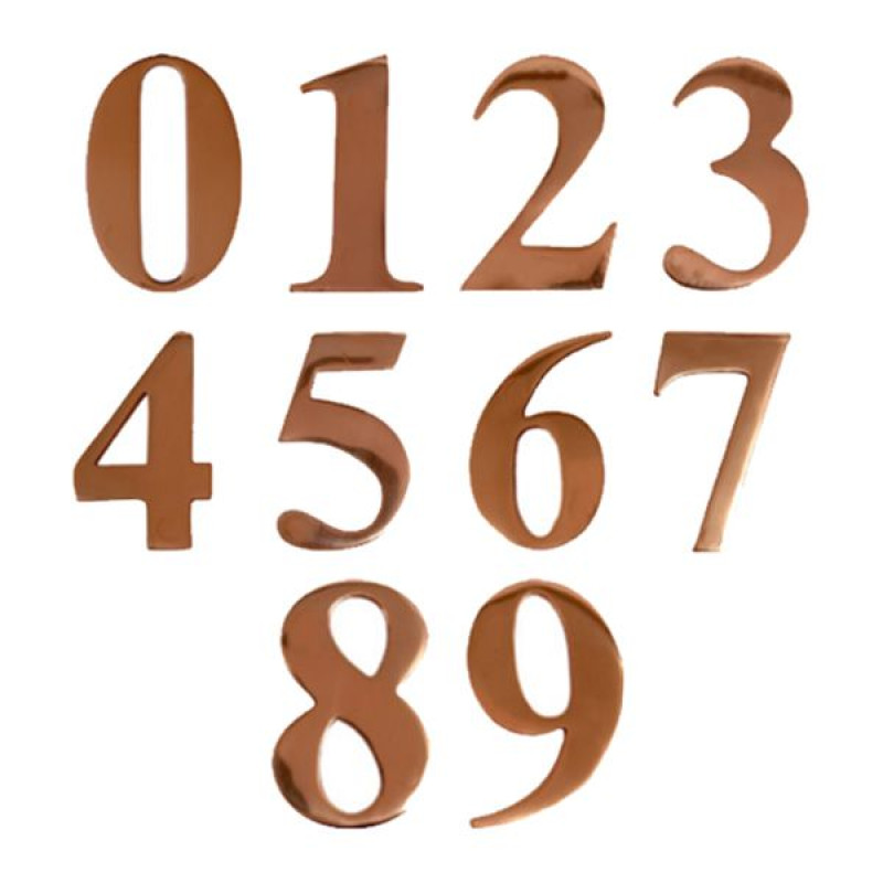 3 Inch Self Adhesive Front Door Number