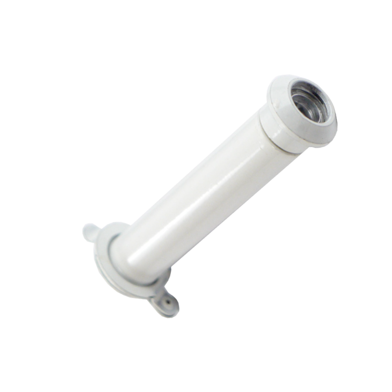 Long Door Viewer in White with 12mm barrel in 55-75mm