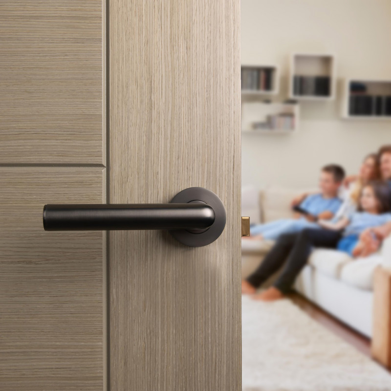 Intelligent Hardware Electronic Smart Door Handle with Code & Bluetooth