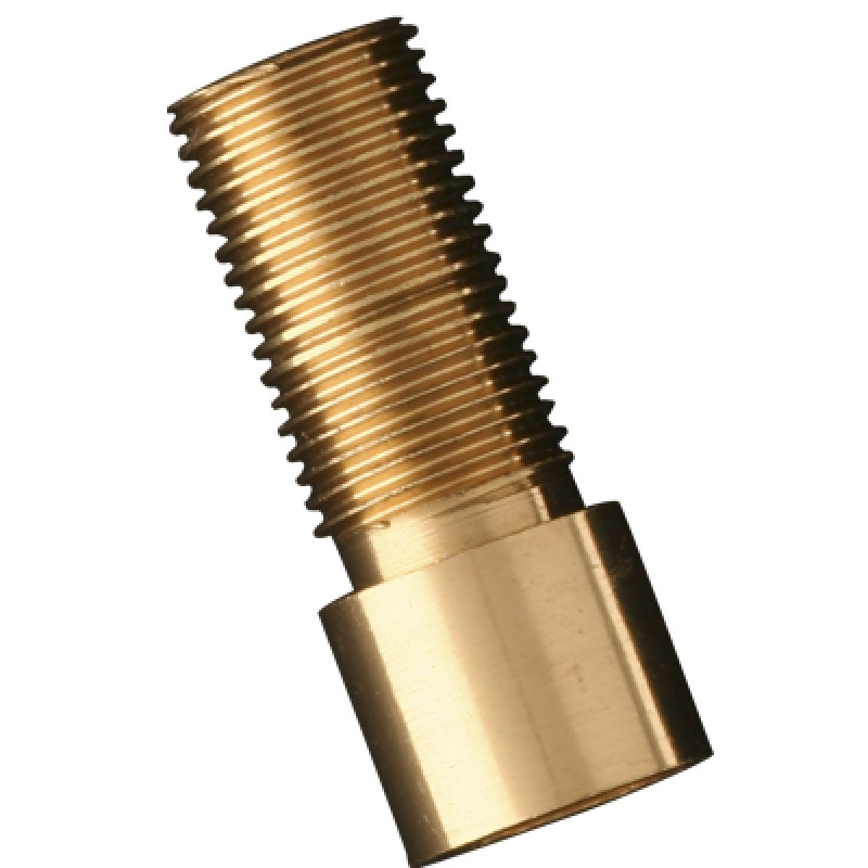 20mm Door Viewer Extension with 14mm Barrel in Polished Brass