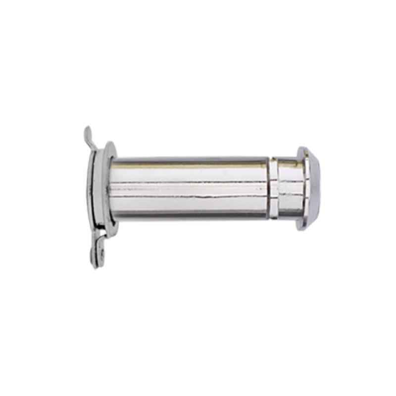 Wooden and Composite Door Viewer in Satin Chrome with 12mm barrel in 38-63mm