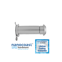 Nanocoast Wooden and Composite Door Viewer in Satin Stainless Steel with 12mm barrel in 38-63mm