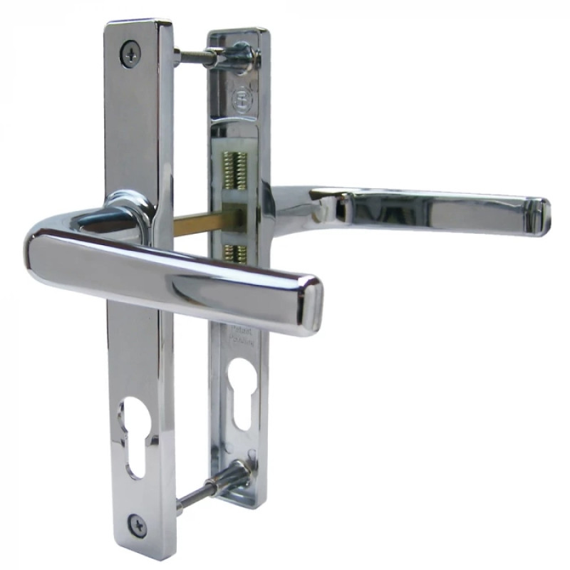 Schlosser Technik Apto Ferco 70mm Lever / Lever UPVC Sprung Door Handle Set