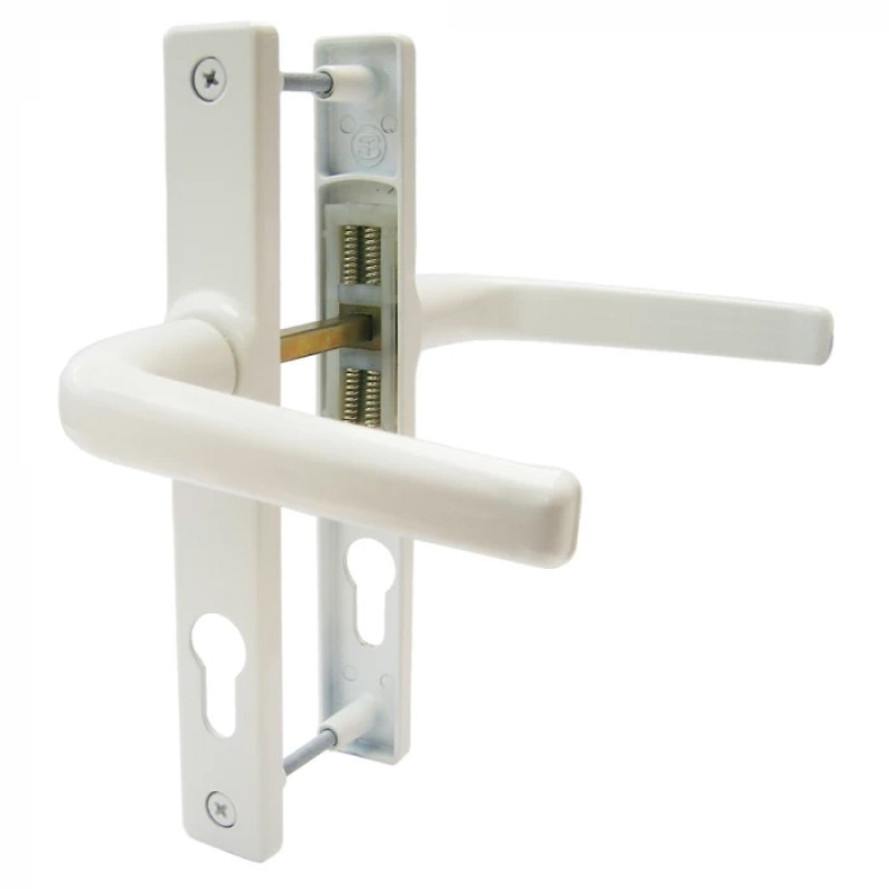 Schlosser Technik Apto Ferco 70mm Lever / Lever UPVC Sprung Door Handle Set