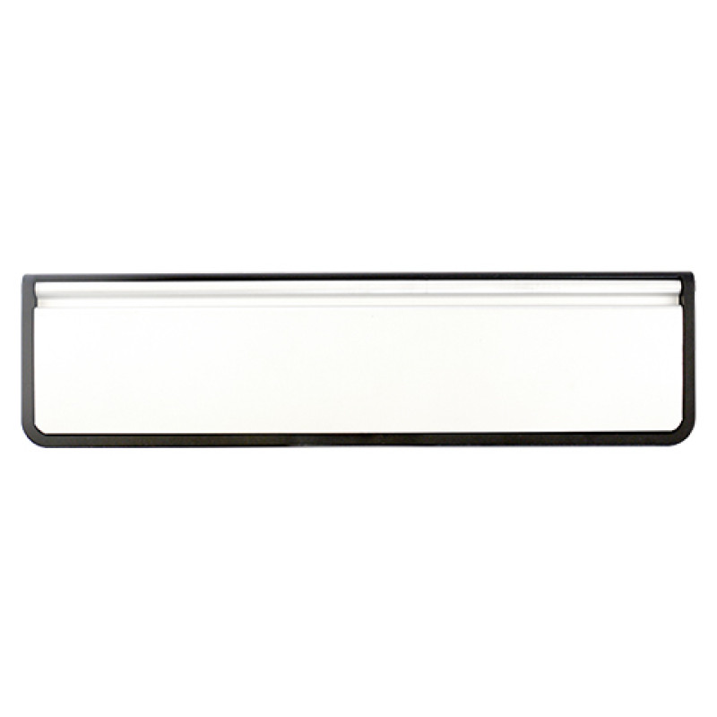 10 Inch (250mm) DOORMASTER White Letter Box