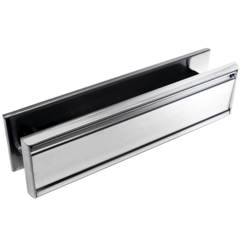 Nanocoast 12 Inch All Stainless Steel Mirror Polished Letter Box