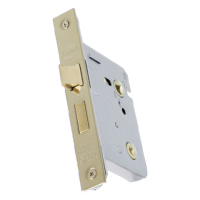 Intelligent Hardware Mortice Bathroom Lock (51.07) Square Corners