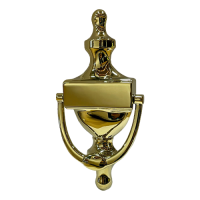 Intelligent Hardware 152mm Victorian Urn Door Knocker - Evershine Brass Finish