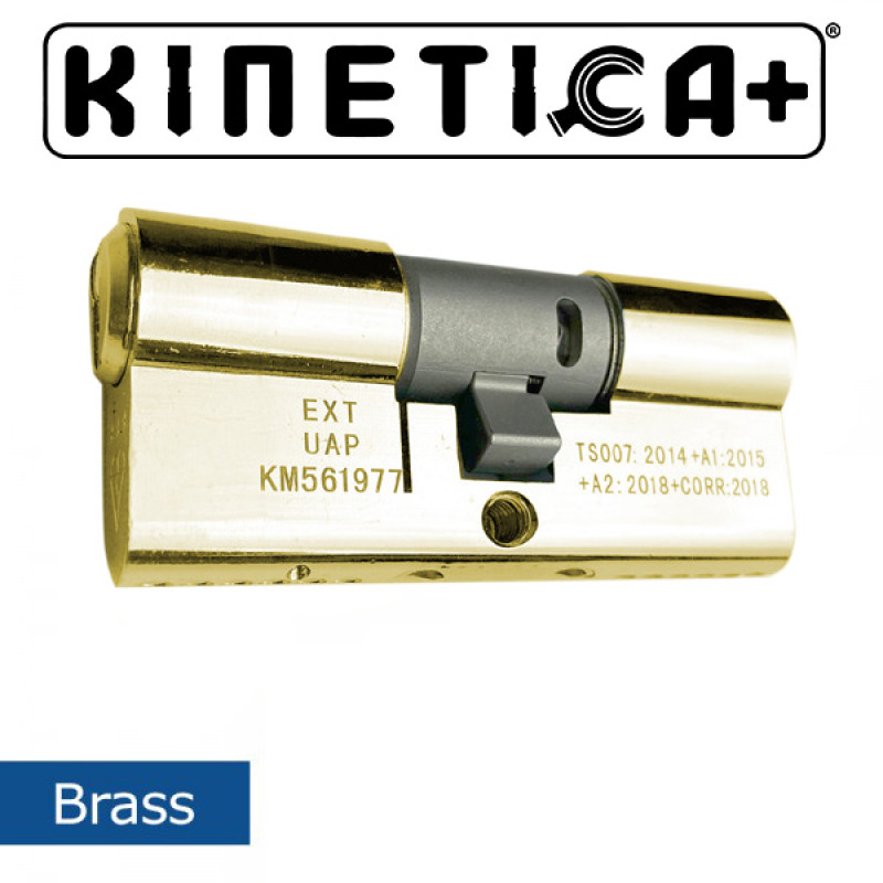 Kinetica+ K4 3 Star Kitemarked Key/Key Euro Cylinder Door Locks