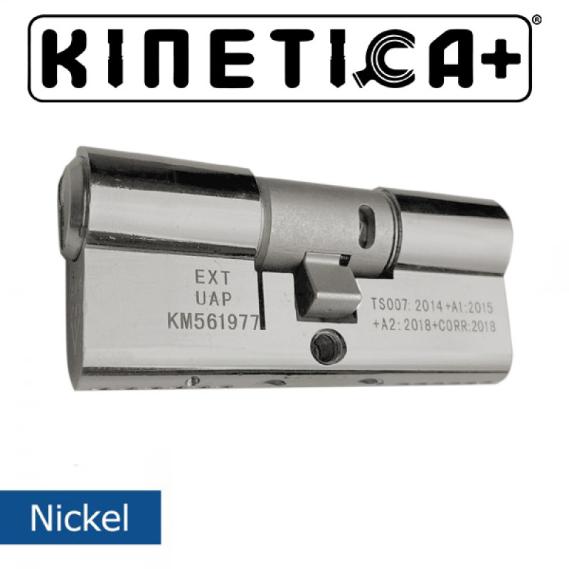 Kinetica+ K4 3 Star Kitemarked Key/Key Euro Cylinder Door Locks