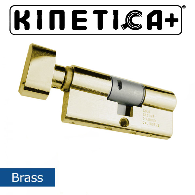 Kinetica+ K4 3 Star Kitemarked Thumb Turn Euro Cylinder Door Locks