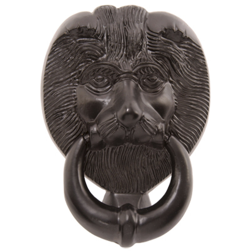 Large Lions Head Door Knocker