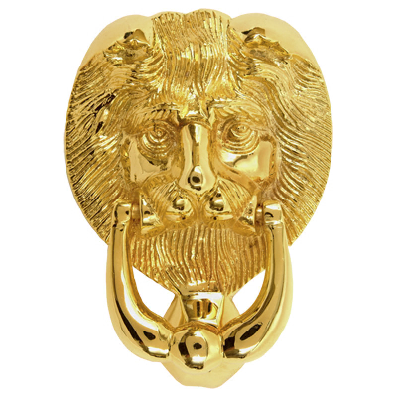 Small Lions Head Door Knocker