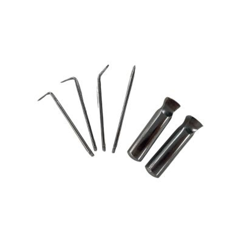 Re-Pinning Hand Pick set - 2 handles + 4 picks