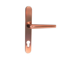 243mm Aluminium Signature Door Handle - Rose Gold