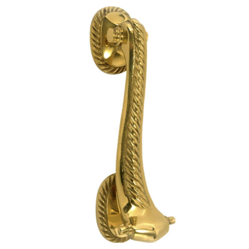 Oval Georgian Scroll Door Knocker