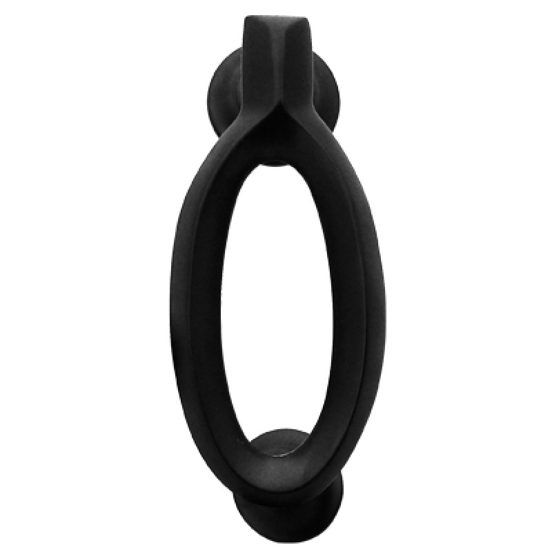 Modern Oval Door Knocker with Pin