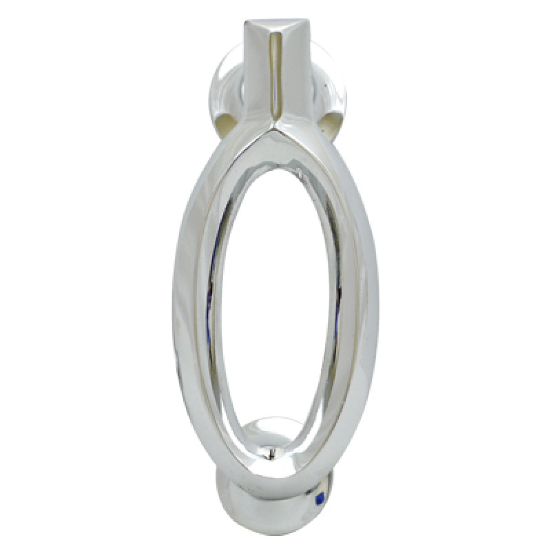 Modern Oval Door Knocker with Pin