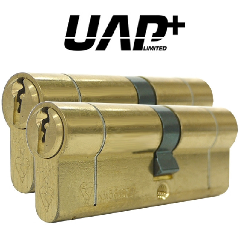 UAP+ Brass 1* Kitemarked Keyed Alike Cylinders (Same Key)