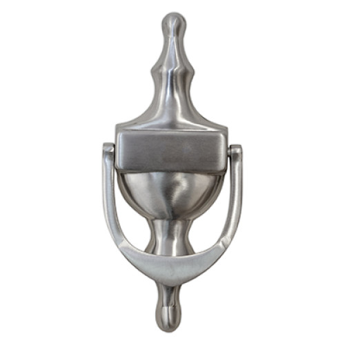 6 Inch Victorian Urn Door Knocker in Satin Stainless