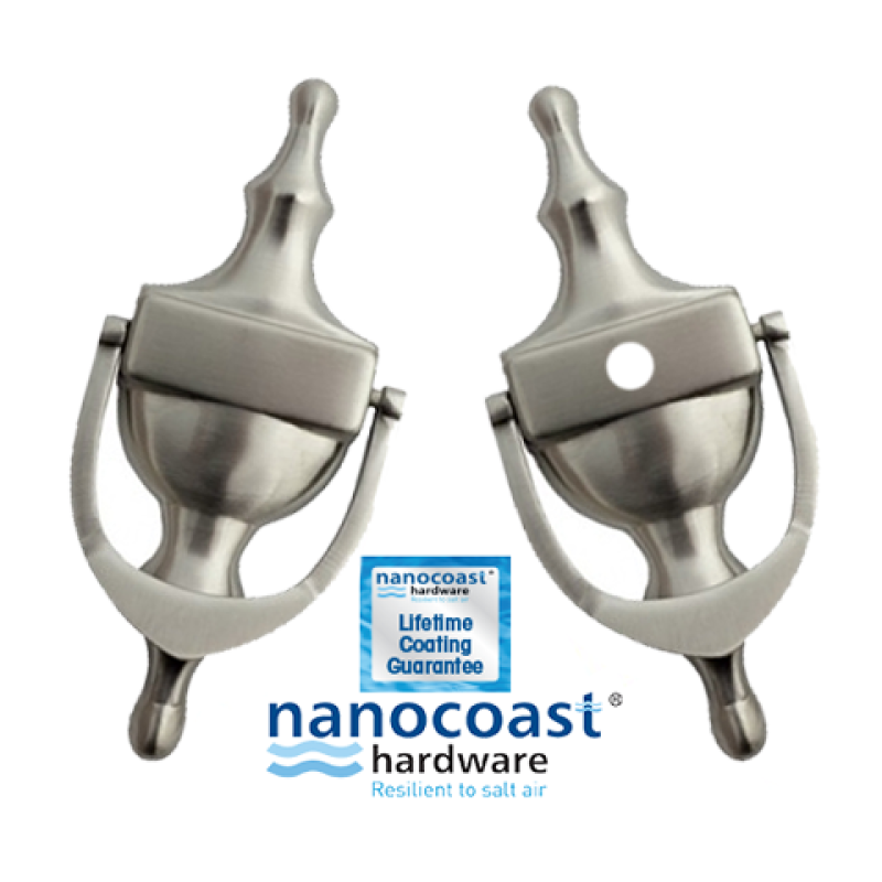 Nanocoast 6 Inch Victorian Urn Bolt Fix Door Knocker