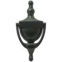 6 Inch Victoriani Urn Door Knocker - Black