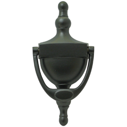 6 Inch Victoriani Urn Door Knocker - Black