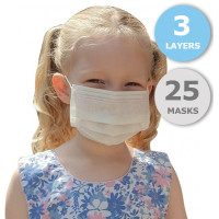 25 x 3 Layer Children's Face Masks