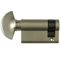 UAP 50mm Budget Half Thumbturn Cylinder - 40T/10 - Nickel