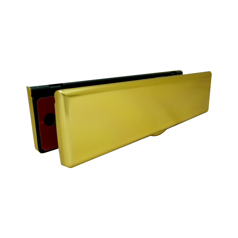 iPlate Letter Box in Gold Anodised