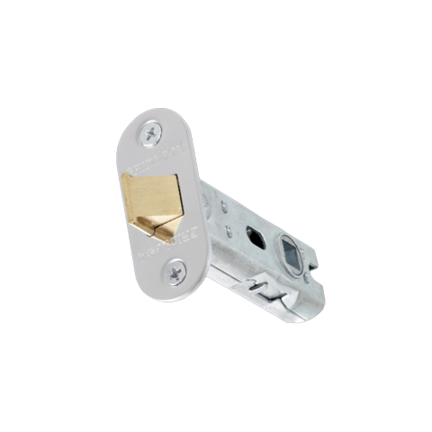 Rok Hardware Brushed Nickel Ball Catch Latch – 2 Pack, Radius Corners